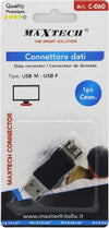 Connettore Dati Adattatore Usb Maschio-usb Femmina Presa Accoppiatore Cavo C-060 Elettronica/Informatica/Accessori/Cavi e accessori/Cavi/Cavi USB Trade Shop italia - Napoli, Commerciovirtuoso.it