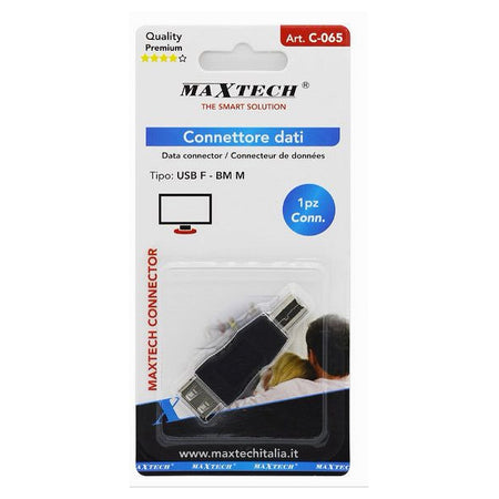 Connettore Dati Adattatore Usb Tipo A - Presa Bm2.0 Maschio Pc Stampante C-065