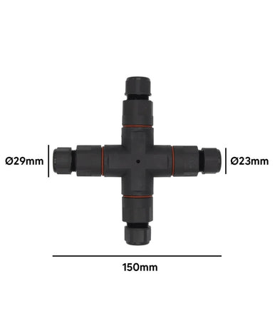 Connettore Di Giunzione Stagna Giunto Cavi Forma Di X Impermeabile Ip68 16a Cn-x