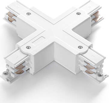 Connettore-Di-Sospensione-Per-Sistema-Binario-A-X-Bianco