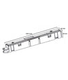 Connettore Dritto Giunzione Lineare Per Collegamento Binario Magnetico 48 V Mk-t