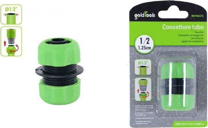 Connettore Giunzione Tubi Da 1/2? Innesto Riparatore In Plastica Giardino 92171 Giardino e giardinaggio/Attrezzi da giardino e attrezzature per l'irrigazione/Attrezzature per l'irrigazione/Pompe e accessori/Parti e connettori Trade Shop italia - Napoli, Commerciovirtuoso.it