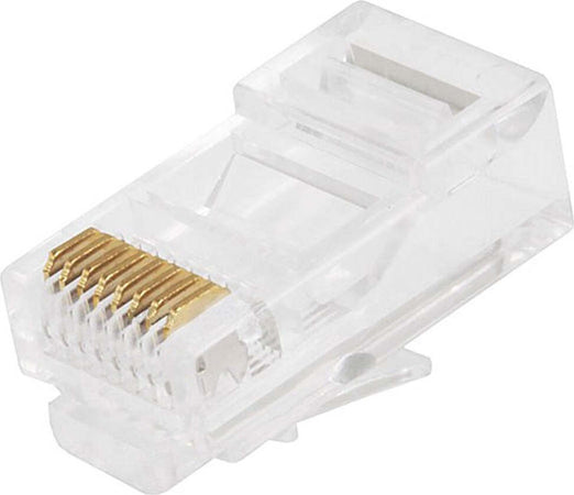 100 PEZZI CONNETTORE LAN CAT5 8 POLI ETHERNET PLUG LAN RJ45 NETWORK INTERNET Elettronica/Informatica/Accessori/Cavi e accessori/Cavi/Cavi Ethernet Trade Shop italia - Napoli, Commerciovirtuoso.it