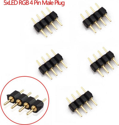 CONNETTORE MASCHIO MASCHIO 3528 5050 PER STRIP STRISCE LED RGB 4 PIN CONTROLLER  Trade Shop italia - Napoli, Commerciovirtuoso.it