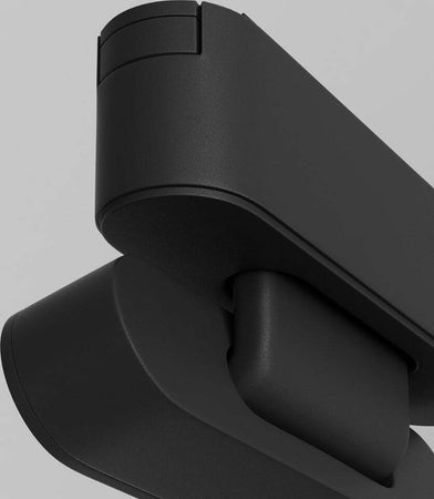 Connettore-Per-Base-Di-Illuminazione-Di-Binario-Moderno-Plastica-Nera-15,5Cm