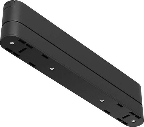 Connettore-Per-Base-Di-Illuminazione-Di-Binario-Moderno-Plastica-Nera-22,2Cm
