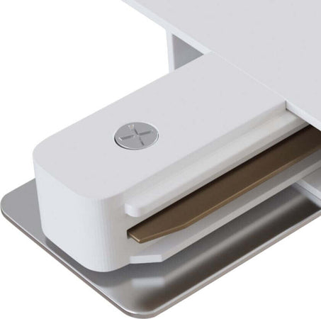 Connettore-Per-Binario-In-Alluminio-Bianco