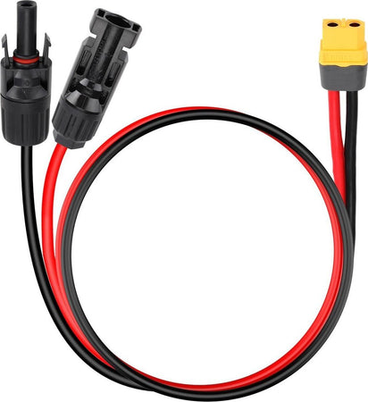 Connettore Solare Adattatore XT60 per Collegamento dei Pannelli Solari 12AWG