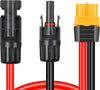 Connettore Solare Adattatore XT60 per Collegamento dei Pannelli Solari 12AWG