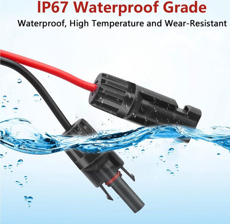 Connettore Solare Adattatore XT60 per Collegamento dei Pannelli Solari 12AWG
