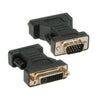 Connettore Video Adattatore Vga Maschio A Dvi Femmina Tv Cavo Convertitore C-056