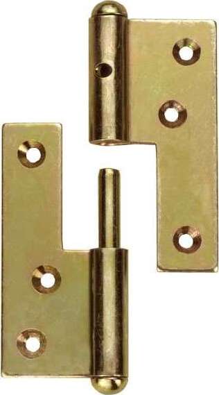CONNEX---CERNIERE-SFILABILI-DESTRA---ZINCATE-GIALLO---1-PZ.---80-MM.