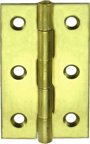 CONNEX---CERNIERE-STRETTE--ZINCATE-GIALLO---2-PZ.---22-X-30-MM.