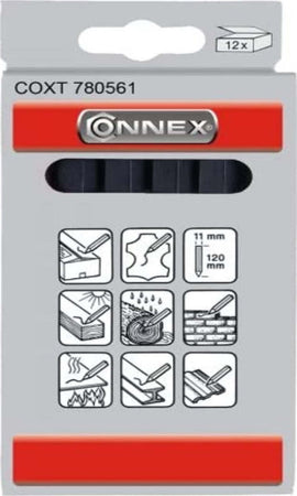 CONNEX---CONFEZIONE-DA-12-PEZZI---GESSI-DA-COSTRUZIONE-PER-MERCARE-120x11MM---COLORE-BLU
