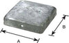 CONNEX---COPERTURA-PER-PALI-ZINCATA-90x90MM