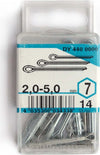 CONNEX---COPPIGLIE-ZINCATE-ASSORTITE-2.0/5.0MM-PZ.14