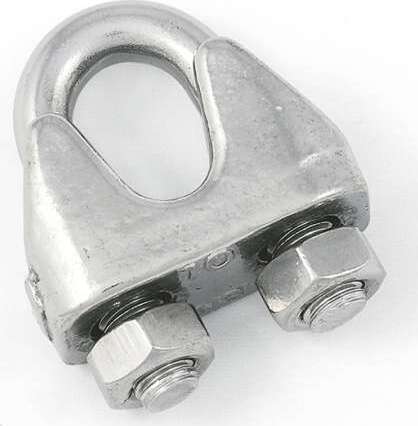 CONNEX---MORSETTO-PER-FUNI-Ø-5-MM.-IN-ACCIAIO-ZINCATO---2-PZ.---95X23-MM.