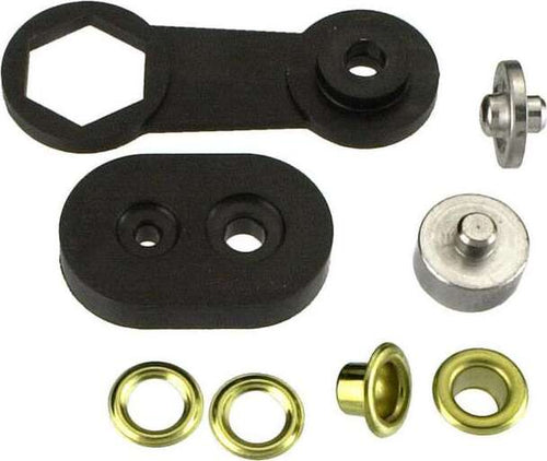 CONNEX---OCCHIOLI-OTTONE-8,5-MM.---OTTONE---24-PZ.