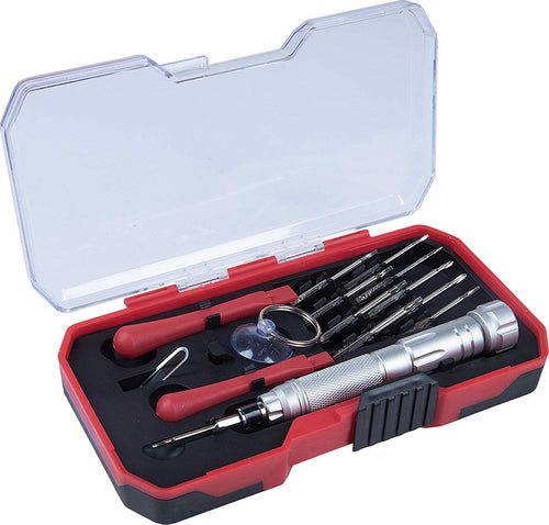 Connex-COXB364006-Set-Riparazione-Smartphone,-Tablets,-MP3,-Console,-Rosso-e-Nero