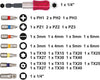 Connex-COXB973932-Kit-Inserti,-32-Pezzi