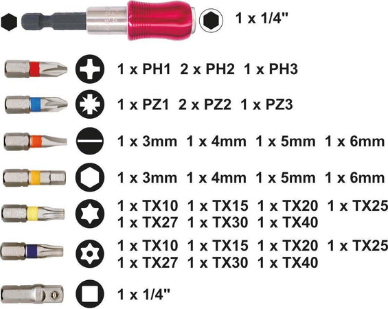 Connex-COXB973932-Kit-Inserti,-32-Pezzi