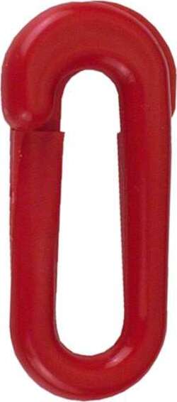 CONNEX--FALSA-MAGLIA-IN-PLASTICA-ROSSA-4-PZ.---6-X-40-MM.