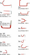 CONNEX-MASIDEF---GANCI-DA-MURO-ASSORTITI-32PZ