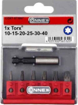 CONNEX-MASIDEF---SET-INSERTI-TX-6-PZ.-+-SUPPORTO-MAGNETICO