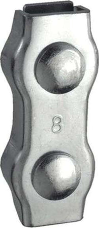 CONNEX--MORSETTO-DUPLEX-PER-FUNI-IN-ACCIAIO-ZINCATO--DIAM.6-MM.