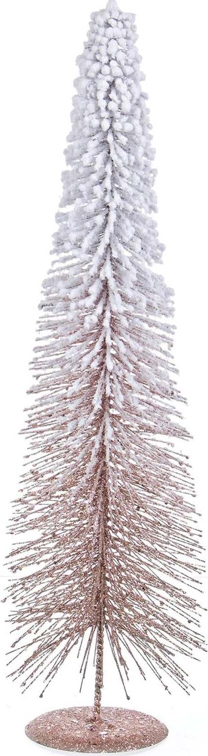 Cono rosa frezy h 60 cm in pvc decorazione natalizia albero di natale effetto neve Casa e cucina/Decorazioni per interni/Addobbi e decorazioni per ricorrenze/Decorazioni natalizie/Orpelli e festoni MagiediNatale.it - Altamura, Commerciovirtuoso.it