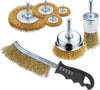 CON:P-B20143-Set-spazzole/Mole-per-Trapano-5-pz,-0-W,-0-V,-nessuno