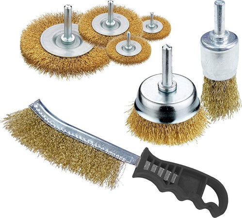 CON:P-B20143-Set-spazzole/Mole-per-Trapano-5-pz,-0-W,-0-V,-nessuno