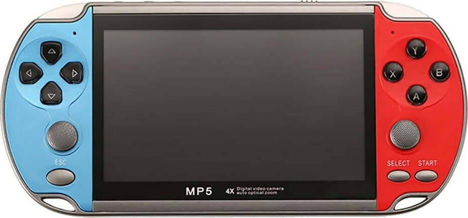 Console-con-più-di-1000-giochi-schermo-4,3''-tf-card-cuffie-e-funzione-multifunzione-lettore-mp3-tv-video