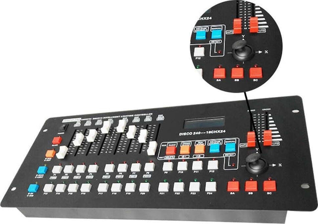 Console-Controller-512-Illuminazione-Scenica-240-Canali-480-Scene-Concerti-Scolastici-Party-Disco-Ktv-Club