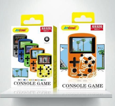 Console Di Gioco Portatile Bambini Elettronica Gs320 500 In 1 Giochi Con Cavo Tv Giochi e giocattoli/Elettronica per bambini/Console portatili Trade Shop italia - Napoli, Commerciovirtuoso.it