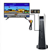 Console-game-station-5-con-300-giochi-integrati-2-controller-cablati-facile-connessione-tv