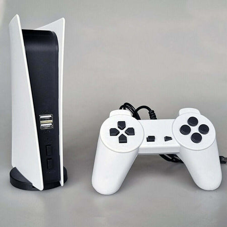 Console-game-station-5-con-300-giochi-integrati-2-controller-cablati-facile-connessione-tv