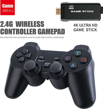 CONSOLE GAME STICK 3000 in 1 VIDEOGIOCHI ULTRA HD 4K HDMI 2 CONTROLLER JOYSTICK Giochi e giocattoli/Elettronica per bambini/Console portatili Zencoccostore - Formia, Commerciovirtuoso.it