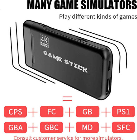 CONSOLE GAME STICK 3000 in 1 VIDEOGIOCHI ULTRA HD 4K HDMI 2 CONTROLLER JOYSTICK Giochi e giocattoli/Elettronica per bambini/Console portatili Zencoccostore - Formia, Commerciovirtuoso.it