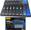 Console Missaggio Mixer Professionale 7 Channel Mixing Serie Usb Bluetooth Q-7l Strumenti Musicali/Attrezzature per DJ e VJ/Mixer per DJ Trade Shop italia - Napoli, Commerciovirtuoso.it