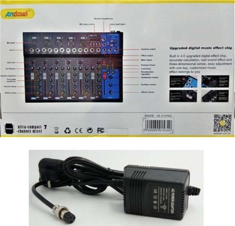 Console Missaggio Mixer Professionale 7 Channel Mixing Serie Usb Bluetooth Q-7l Strumenti Musicali/Attrezzature per DJ e VJ/Mixer per DJ Trade Shop italia - Napoli, Commerciovirtuoso.it