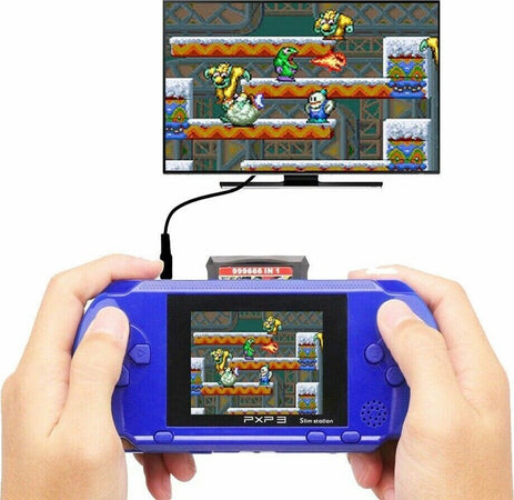 CONSOLE-PORTATILE-GIOCO-BIMBI-PVP-STATION-DISPLAY-LCD-GIOCHI-VIDEOGIOCO-GAME