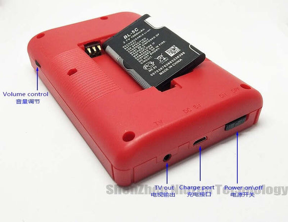 CONSOLE PORTATILE VIDEOGIOCO 8 BIT 400 GIOCHI SCHERMO COLORI RETRO' joystick SUP  Trade Shop italia - Napoli, Commerciovirtuoso.it