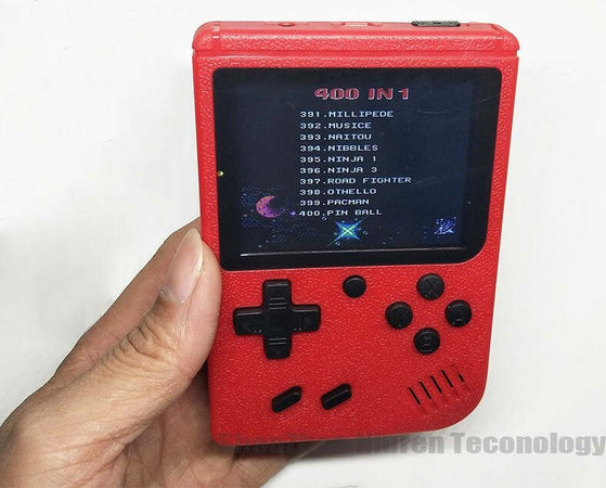 CONSOLE PORTATILE VIDEOGIOCO 8 BIT 400 GIOCHI SCHERMO COLORI RETRO' joystick SUP  Trade Shop italia - Napoli, Commerciovirtuoso.it