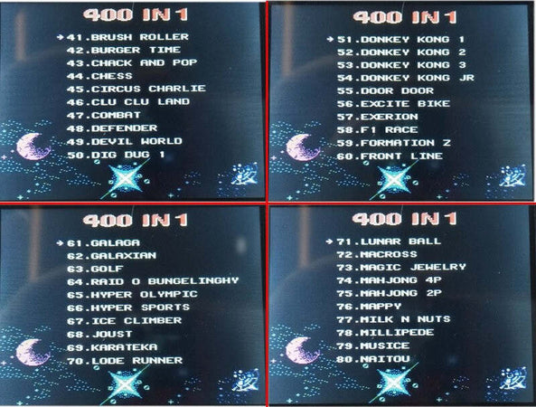 CONSOLE PORTATILE VIDEOGIOCO 8 BIT 400 GIOCHI SCHERMO COLORI RETRO' joystick SUP  Trade Shop italia - Napoli, Commerciovirtuoso.it