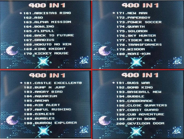 CONSOLE PORTATILE VIDEOGIOCO 8 BIT 400 GIOCHI SCHERMO COLORI RETRO' joystick SUP  Trade Shop italia - Napoli, Commerciovirtuoso.it