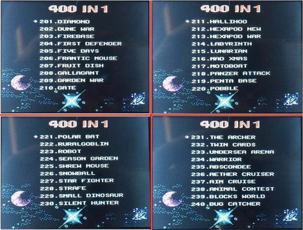 CONSOLE PORTATILE VIDEOGIOCO 8 BIT 400 GIOCHI SCHERMO COLORI RETRO' joystick SUP  Trade Shop italia - Napoli, Commerciovirtuoso.it