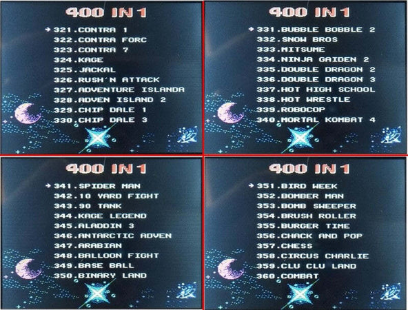 CONSOLE PORTATILE VIDEOGIOCO 8 BIT 400 GIOCHI SCHERMO COLORI RETRO' joystick SUP  Trade Shop italia - Napoli, Commerciovirtuoso.it