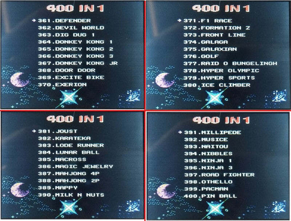 CONSOLE PORTATILE VIDEOGIOCO 8 BIT 400 GIOCHI SCHERMO COLORI RETRO' joystick SUP  Trade Shop italia - Napoli, Commerciovirtuoso.it