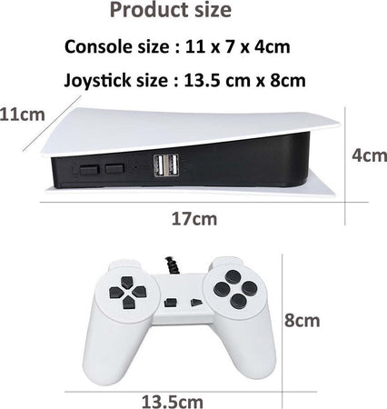 Console Retro Game Station 5 Usb 200 Lettore Giochi Classici 8 Bit Gs5 Uscita Av Giochi e giocattoli/Elettronica per bambini/Console portatili Trade Shop italia - Napoli, Commerciovirtuoso.it